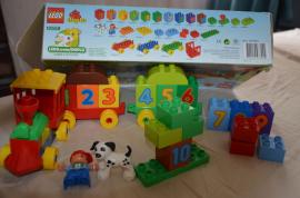 Vlak s číslami lego duplo (2/2)